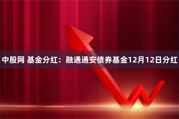 中股网 基金分红：融通通安债券基金12月12日分红